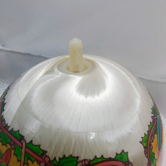 Raggedy Ann & Andy Christmas Silk Wrapped Ornament Ball Vintage Holiday Decor - Picture 6 of 11